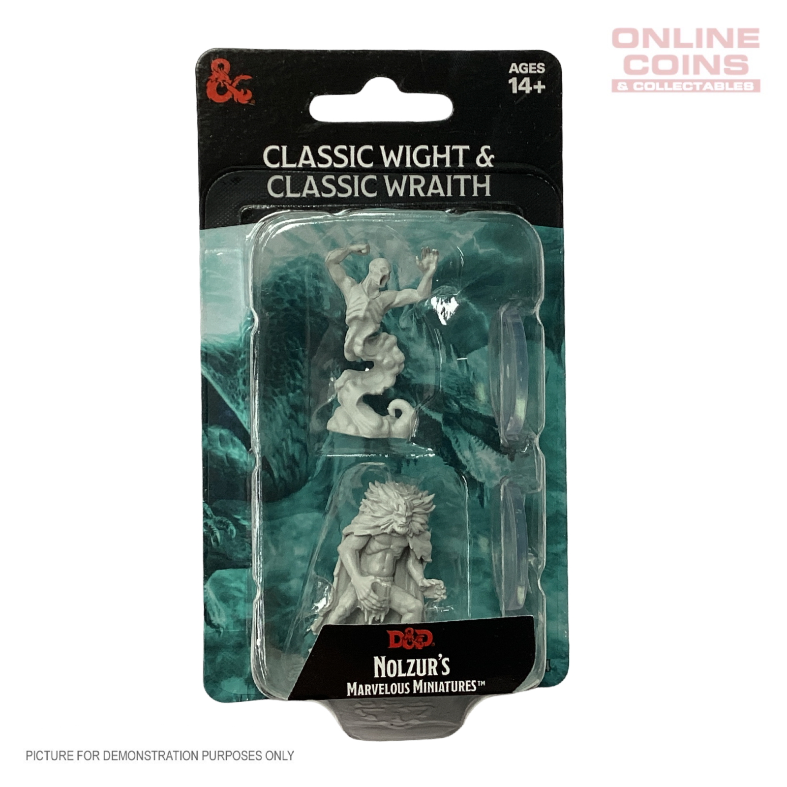 D&D Nolzur's Marvelous Miniatures - Classic Wight & Classic Wraith
